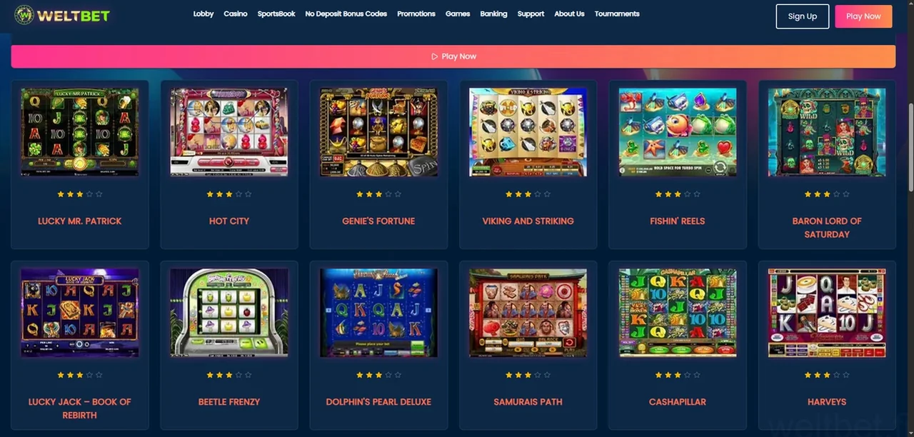 Weltbet Casino Casino
